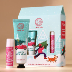 Подарочный набор новогодний женский «Снежные поцелуи» - Фото 9