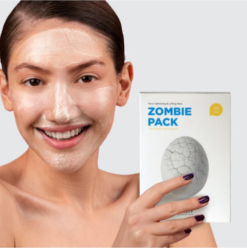Многофункциональная лифтинг-маска для лица с альбумином «Zombie Pack & Activator Kit»