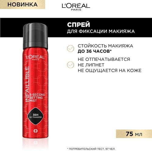 Спрей для фиксации макияжа