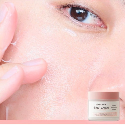 Увлажняющий крем с муцином улитки «Glass Skin Snail Cream»