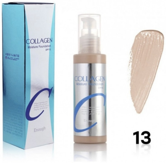 Крем для лица тональный «Collagen Moisture Foundation» SPF 15, оттенок 13