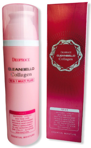 Флюид для лица с коллагеном мультифункциональный 10-в-1 «Collagen 10 In 1 Multi Fluid»