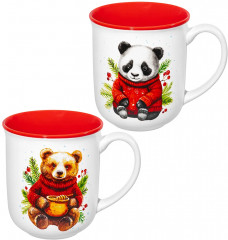 Набор кружек «Панда и мишка» - Фото 3