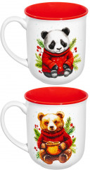 Набор кружек «Панда и мишка» - Фото 5