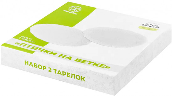 Набор тарелок «Птички на ветке»
