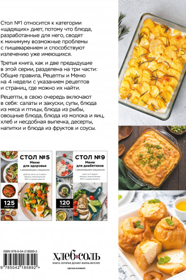 Стол №1. Меню при гастрите и других заболеваниях ЖКТ. С рекомендациями специалиста