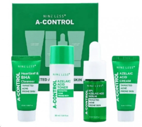 Мини-набор против акне с азелаиновой кислотой «A-Control Mini Kit»