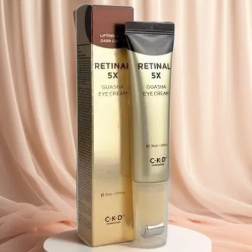 Крем для век омолаживающий с роликовым массажером «Guasha Eye Cream»