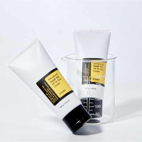 Крем для лица с 92% муцина улитки высокоактивный «Advanced Snail 92 All In One Tube Cream»
