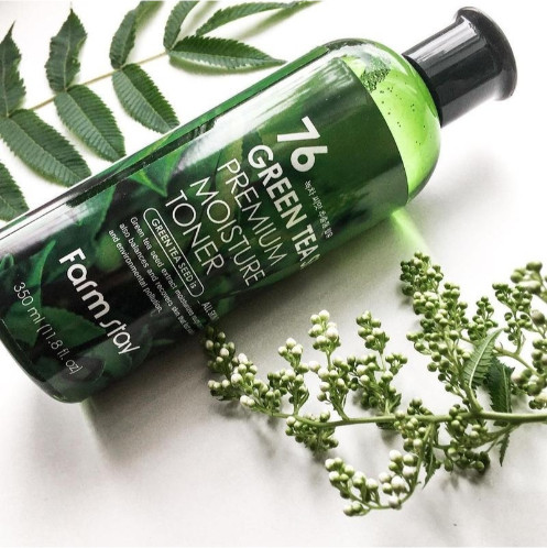 Лёгкий освежающий тонер для лица «Green Tea Seed Premium Moisture Toner»