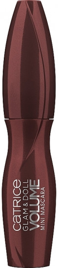 Тушь для ресниц «Glam & Doll Volume Mini Mascara», оттенок C01 Burgundy