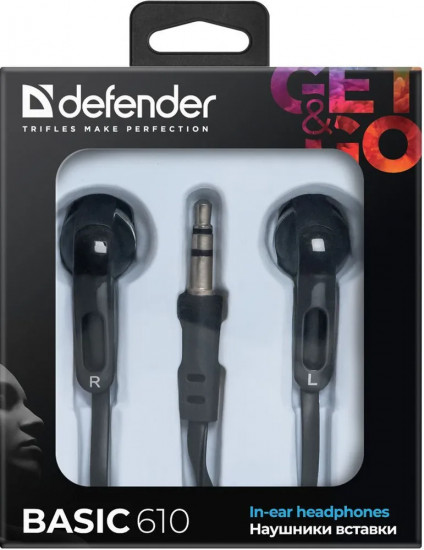 Наушники-вставки Defender Basic 610