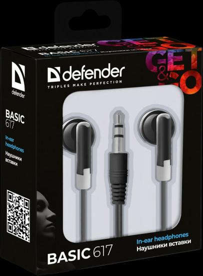 Наушники-вставки Defender Basic 617