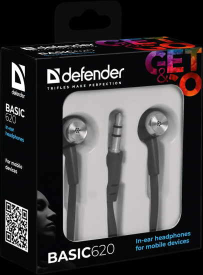 Наушники-вставки Defender Basic 620