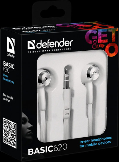 Наушники-вставки Defender Basic 620