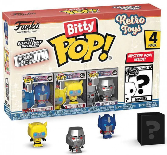 Набор фигурок «Optimus Prime, Bumblebee, Megatron, Mystery»