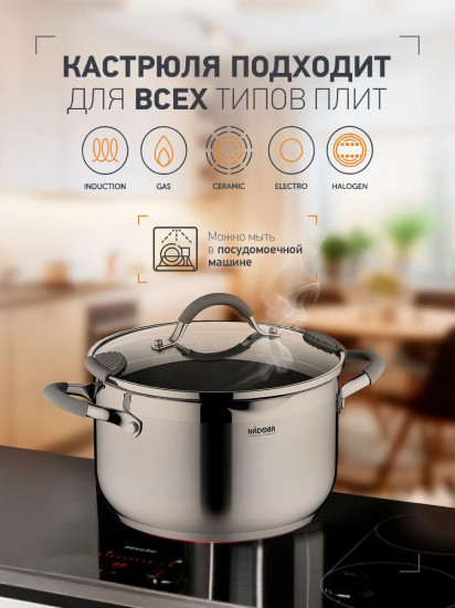 Кастрюля с крышкой