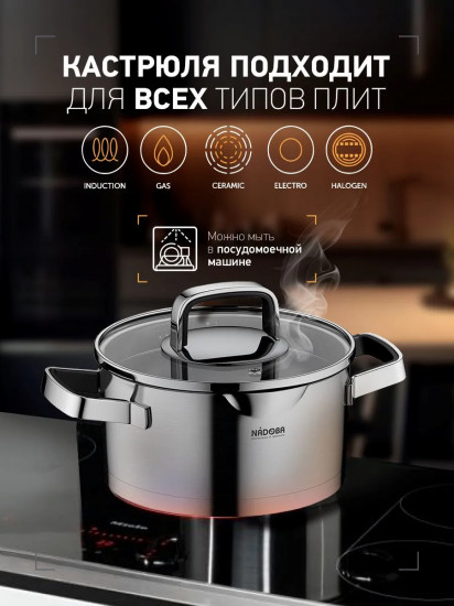Кастрюля с крышкой