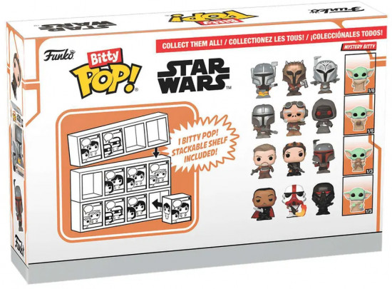 Набор фигурок «Cobb Vanth, Fennec Shand, Boba Fett, Mystery»
