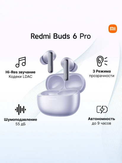 Наушники Xiaomi Redmi Buds 6 Pro