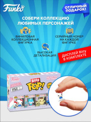 Набор фигурок Hello Kitty And Friends «Hello Kitty+Cinnamoroll+Pompompurin+Chase (1 of 4)» - Фото 1