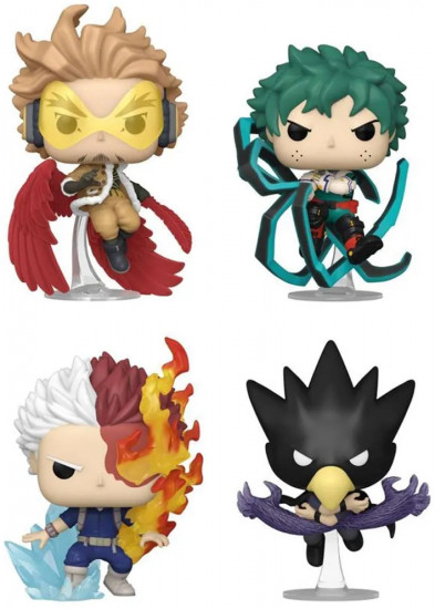 Набор фигурок «Hawks/Izuku/Shoto/Fumikage»