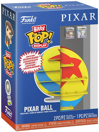 Набор фигурок Display Disney «Pixar Ball +2 Bitty Pop! Woody on Ball, Luxo on Ball»