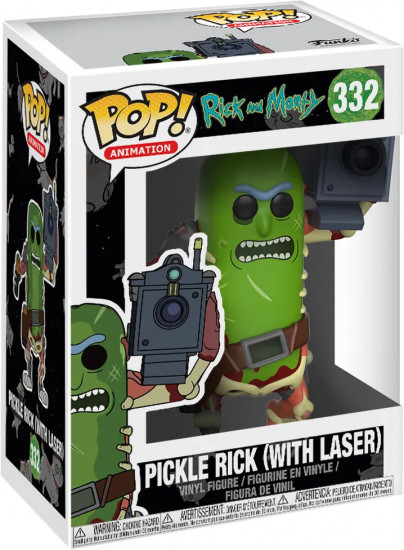 Фигурка «Pickle Rick (With Laser)»