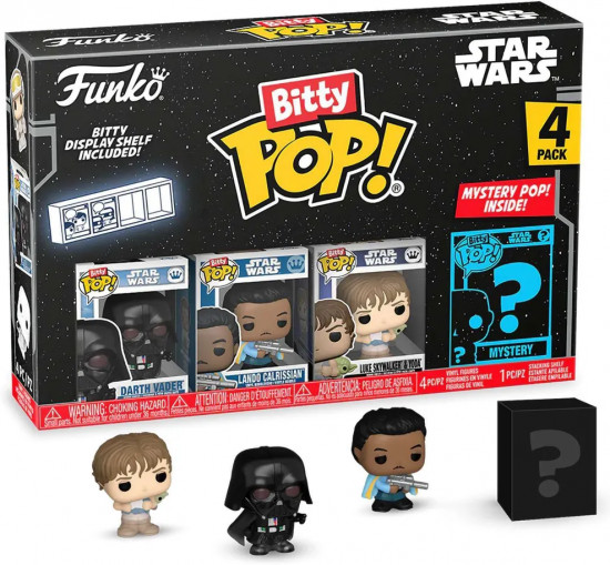 Набор фигурок «Darth Vader, Lando Calrissian, Luke, Mystery»