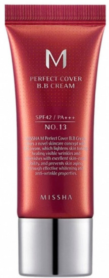BB-крем для лица «Perfect Cover BB Cream» SPF42 PA+++, оттенок №13