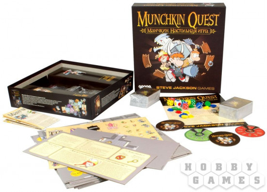 Настольная игра «Манчкин Квест»