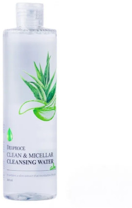 Очищающая мицеллярная вода с экстрактом алоэ вера «Clean & Micellar Cleansing Water Aloe»