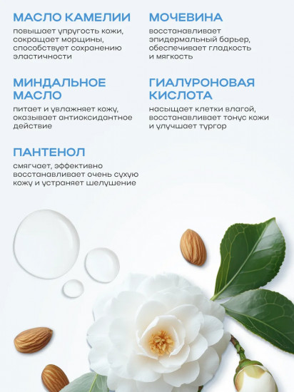 Крем для умывания с пантенолом и мочевиной