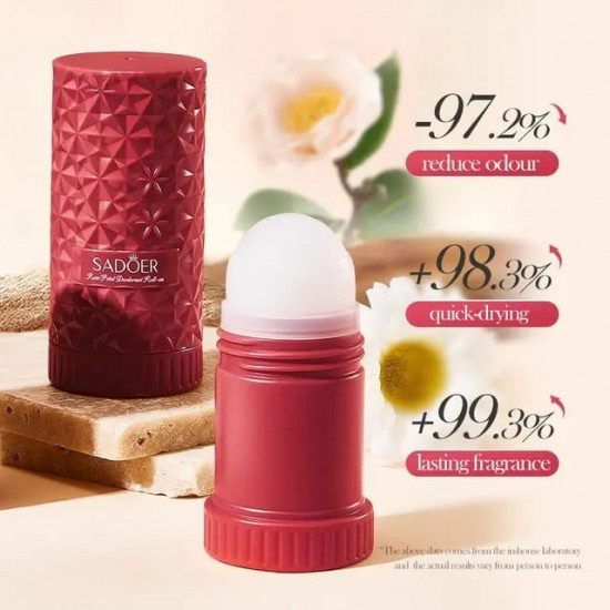 Парфюмированный роликовый дезодорант с ароматом розы «Rose Body perfume Beads»