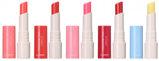 Помада-бальзам для губ с легким оттенком «Saemmul Essential Tint Lipbalm», тон CR01 Peach Blush