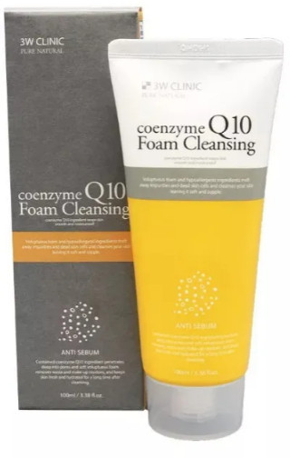 Пенка для жирной зрелой кожи «Q10 Foam Cleansing Anti Sebum»