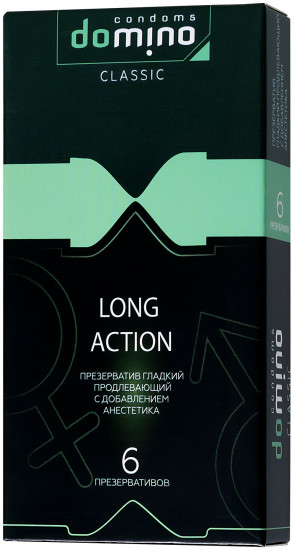 Презервативы с пролонгирующим эффектом Classic Long action
