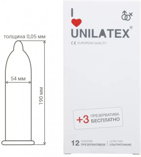 Презервативы ультратонкие Ultra Thin