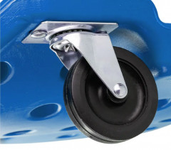 Лежак подкатной на 6 колесах - Фото 5