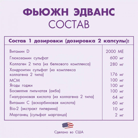 Капсулы «Fusion Advanced»