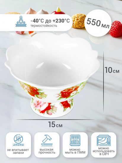 Конфетница фарфоровая
