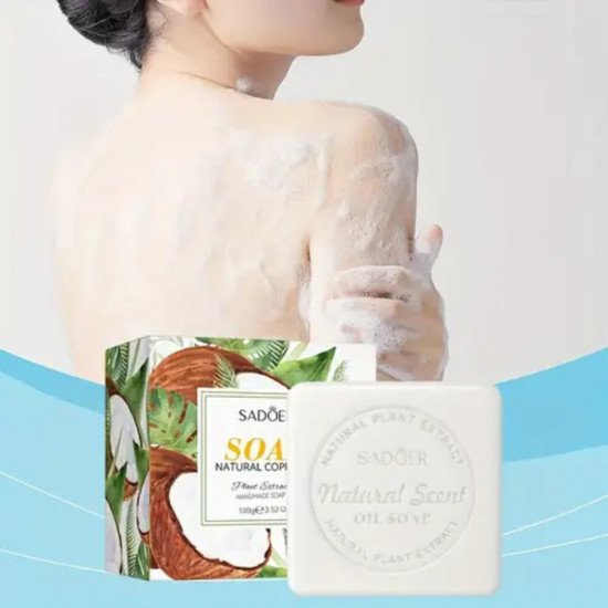 Мыло с эфирным маслом кокоса «Natural Coconut Oil Soap»