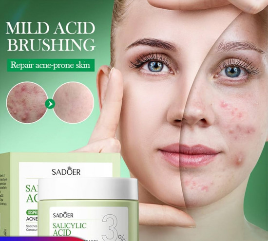 Маска-пэды для лица от акне с салициловой кислотой «Salicylic Acid Anti-acne Cotton Mask»