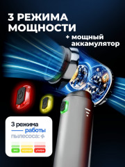 Автопылесос ручной беспроводной - Фото 4