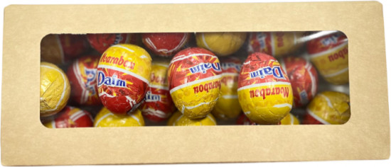 Яйца шоколадные в подарочной коробке «Daim»