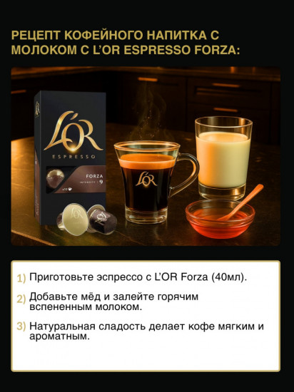 Кофе в капсулах «Espresso Forza»