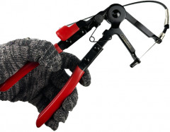 Съемник для хомутов, патрубков с гибким тросом и фиксатором - Фото 3