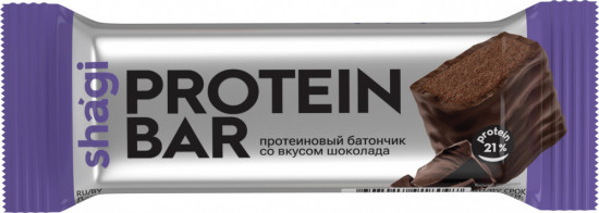 Набор батончиков протеиновых со вкусом шоколада «Shagi»