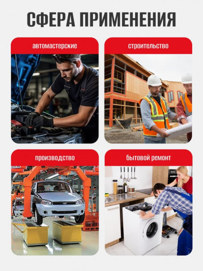 Набор ключей рожково-торцевых шарнирных