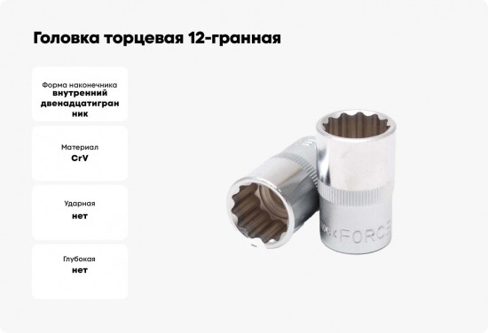 Головка торцевая